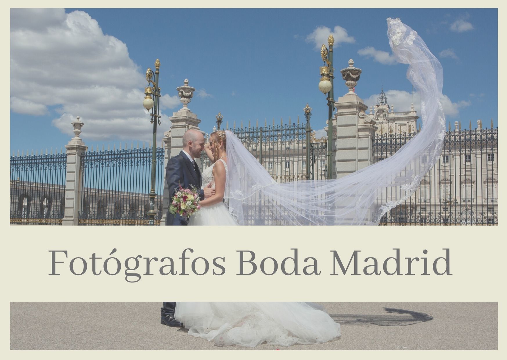 Novios en el palacio real