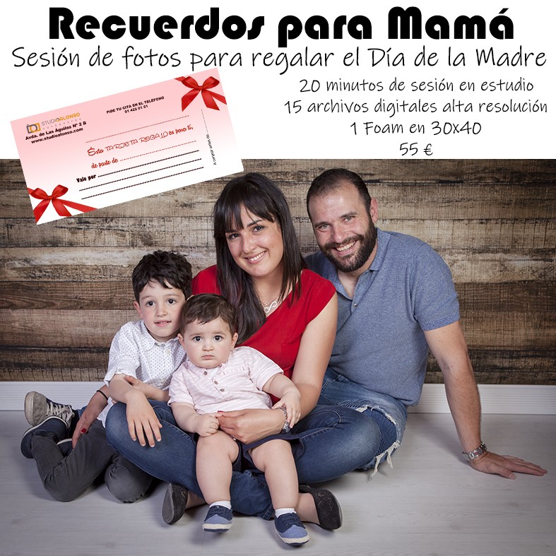 regalo sesion fotos dia de la madre studioalonso
