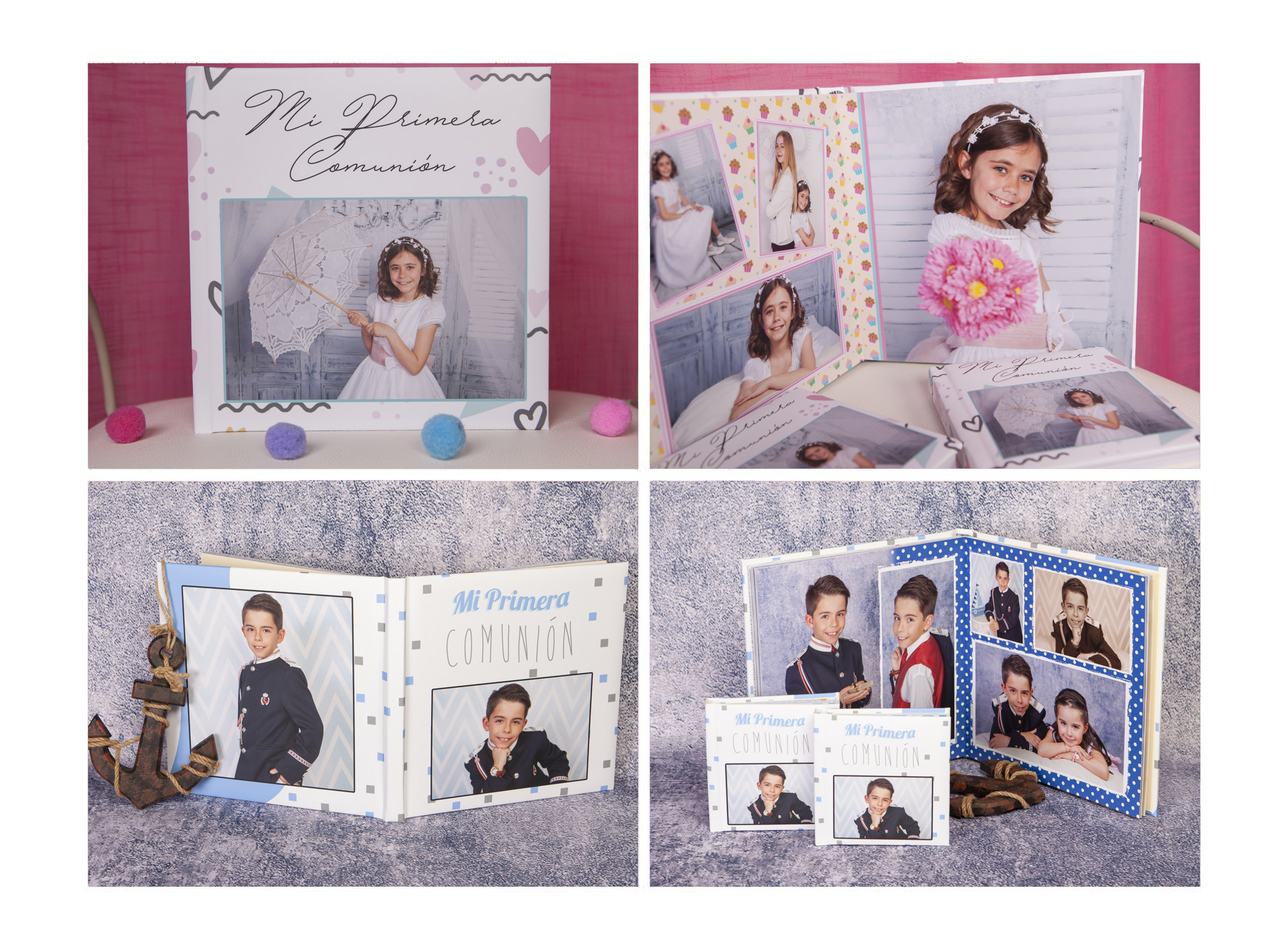 Álbum digital de comunión album digital de comunion con 2 minialbumes idénticos