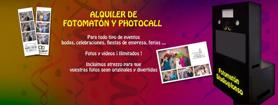 Fotomatón - Photocall  para bodas y eventos   Studioalonso