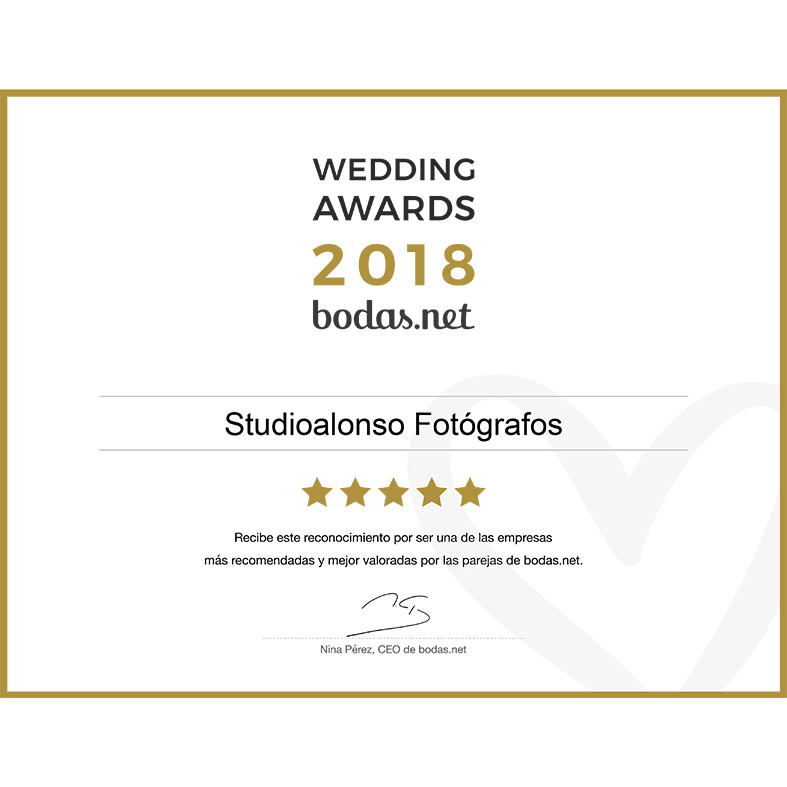 Premio a uno de los mejores fotógrafos de Bodas net